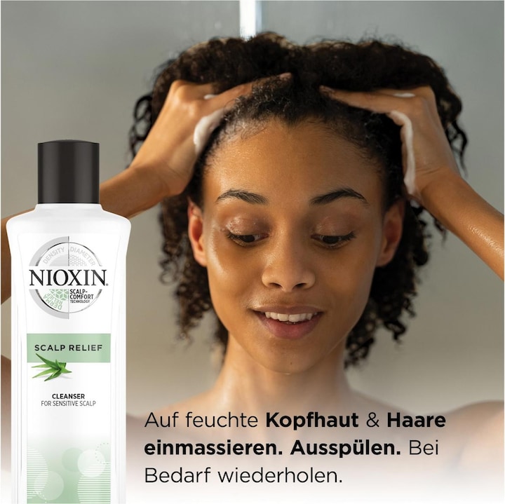 Produktbild Nioxin - Scalp Relief Cleanser (1000 ml, Flüssiges Shampoo)