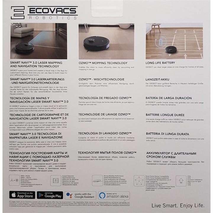Produktbild Ecovacs Deebot Ozmo 950 (Saugwischroboter)