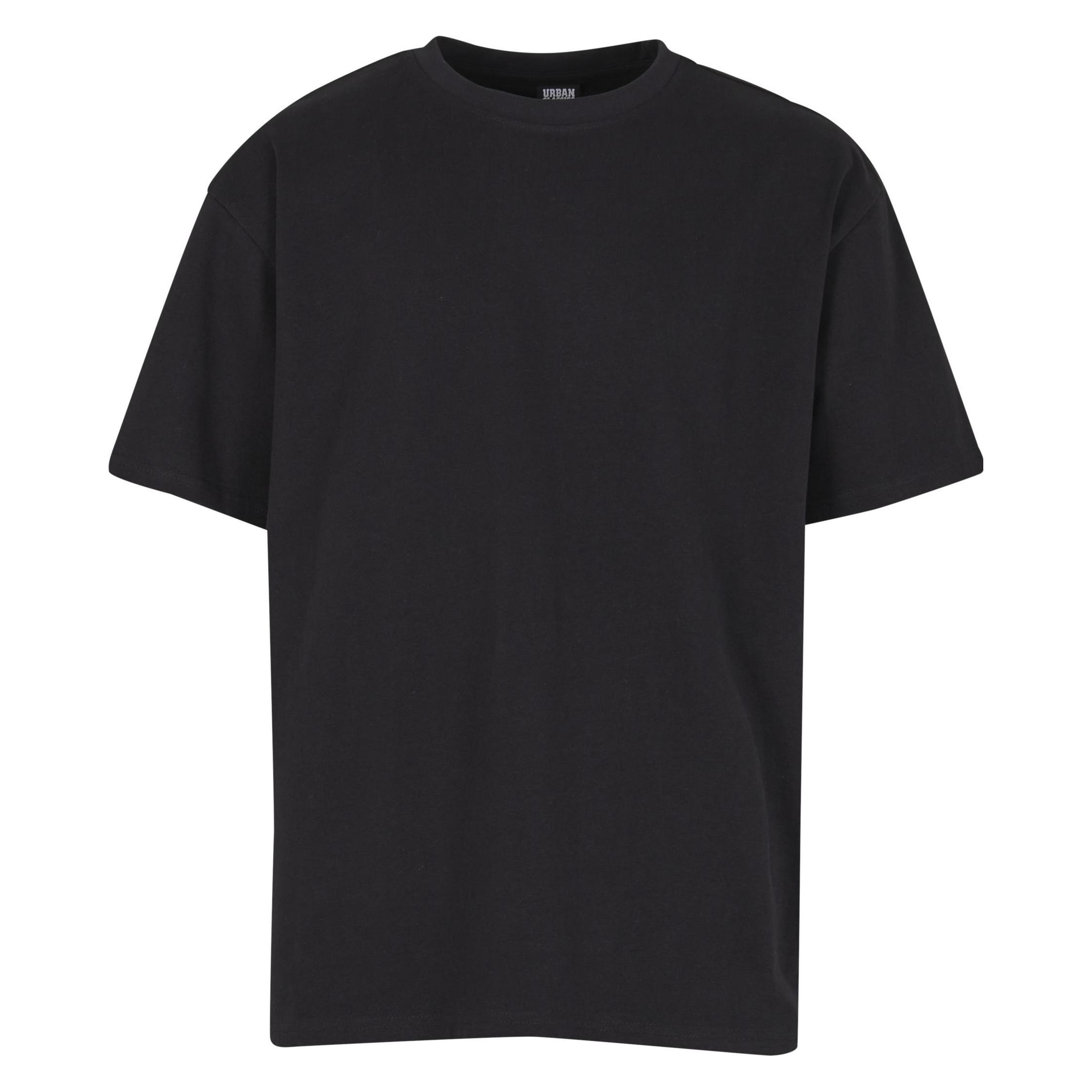 Urban Classics, Herren, Shirts, Heavy Basic Loose Tee - 191469, Schwarz, (L, S)