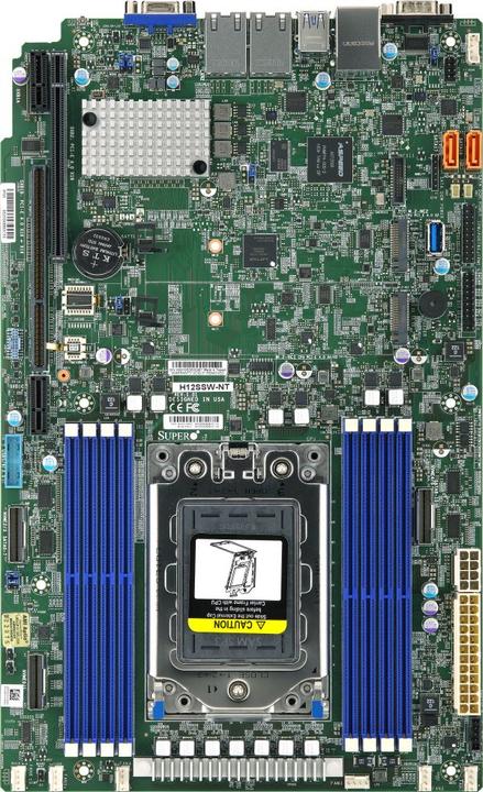 Produktbild Supermicro H12SSW-NT - Motherboard - Socket SP3 (SP3, ATX)