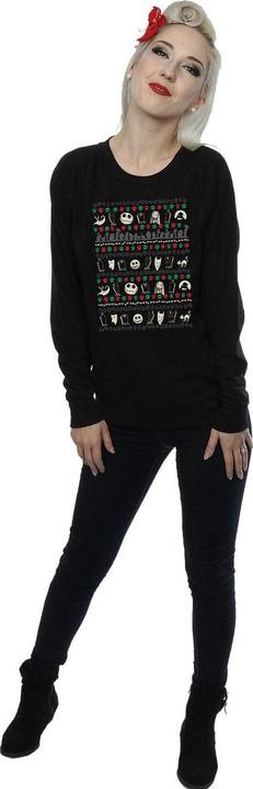 Produktbild Disney Nightmare Before Christmas Festive Icons Sweatshirt (L)