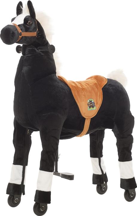 Animal Riding Riding horse Maharajah X-Large, riding animal from 8 years, saddle height 80 cm, black