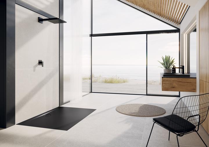 Actual product image Kaldewei Superplan Zero shower tile, 160x90cm, 36000001