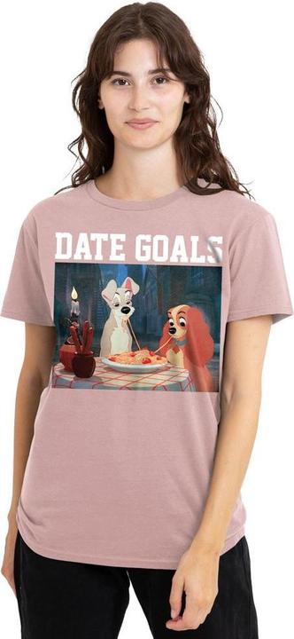 Produktbild Disney Date Goals TShirt Valentinstag (M)