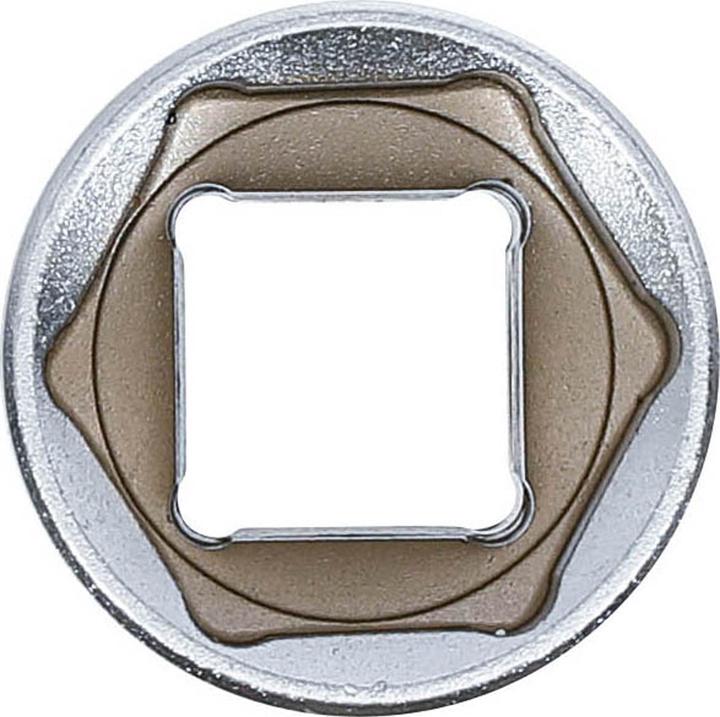 Produktbild BGS Steckschlüssel-Einsatz Sechskant Antrieb Innenvierkant 12,5 mm (1/2") SW 21 mm (21 mm)