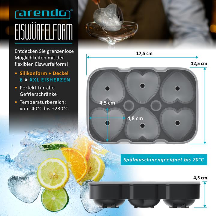 Produktbild Arendo Eiswürfelform