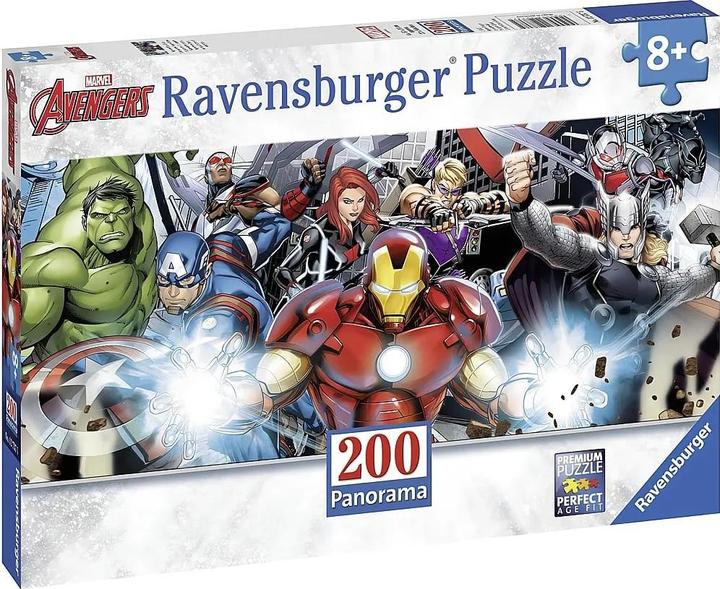 Image du produit Ravensburger Panorama Marvel Avengers (200 pièces)