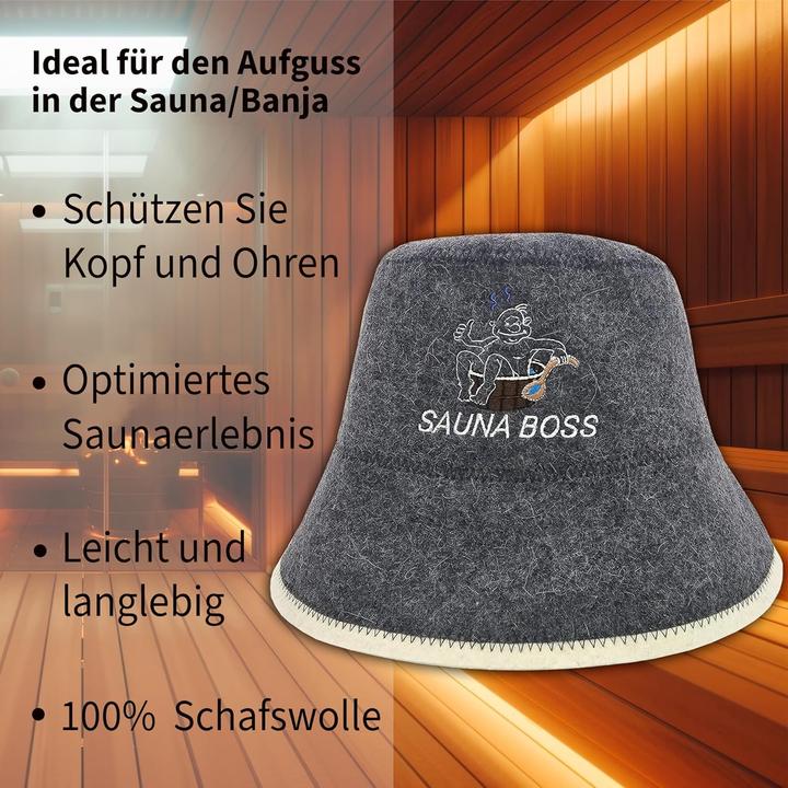 Immagine prodotto Prinzeps Saunahut aus Filz