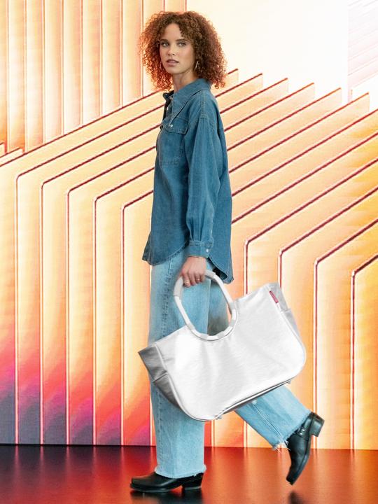 Produktbild reisenthel Einkaufskorb Loopshopper L Silver Crackle