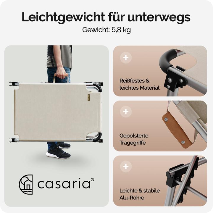 Produktbild Casaria Sonnenliege (210 cm)