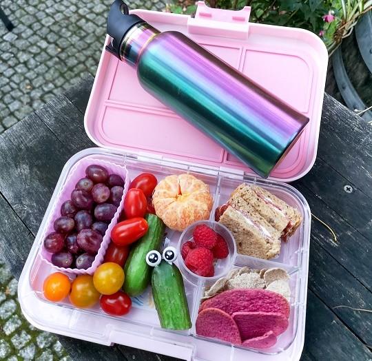 Produktbild Lekkabox Bento Silikon-Förmchen, 2er Set - Cups Rosa/Flieder