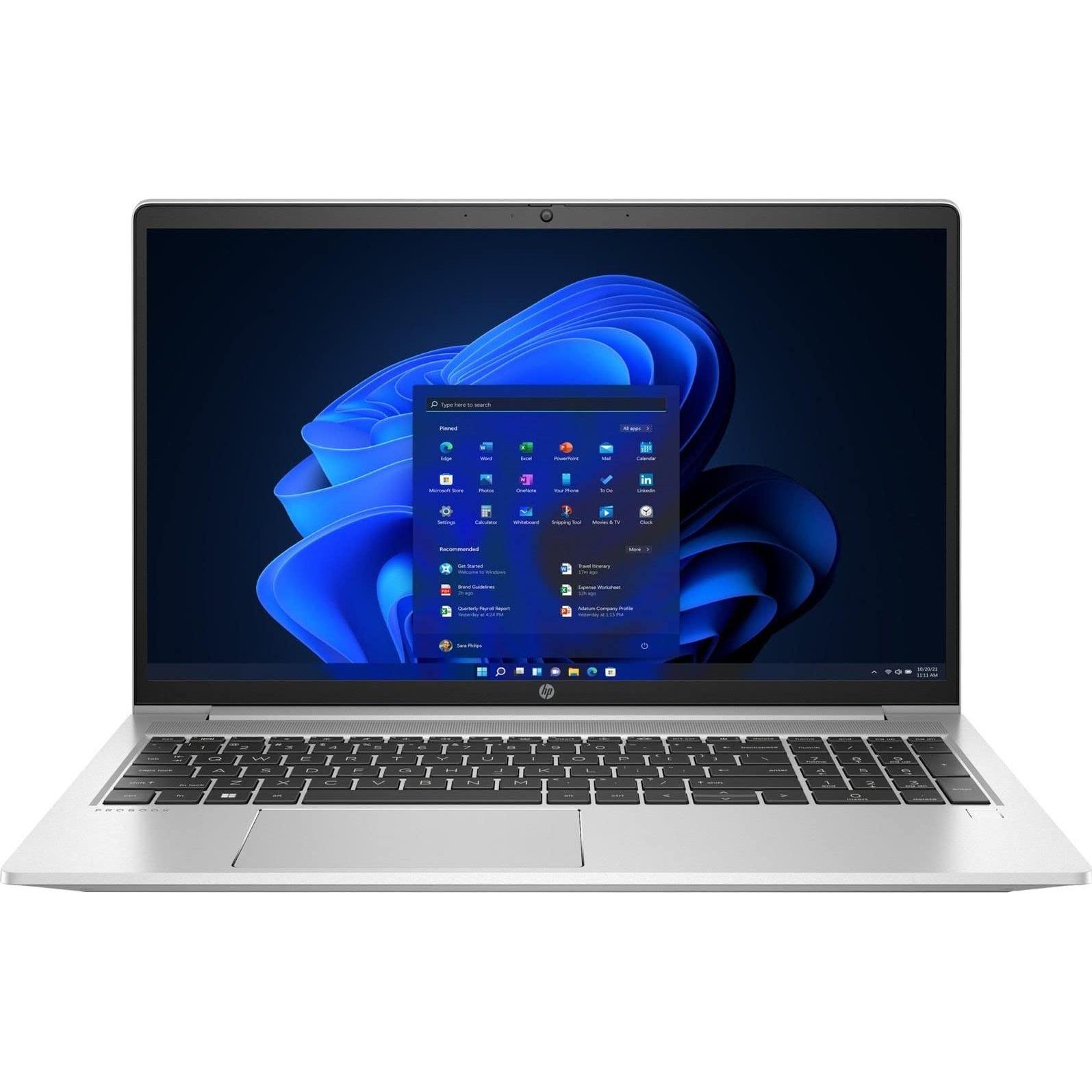 HP ProBook 450 G9 (15.60", Intel Core i5-1235U, 8 GB, 256 GB, DE), Notebook, Silber