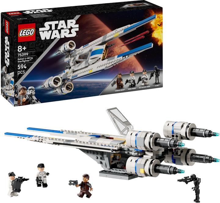 Actual product image LEGO Rebel U-Wing Starfighter (75399, LEGO Star Wars)