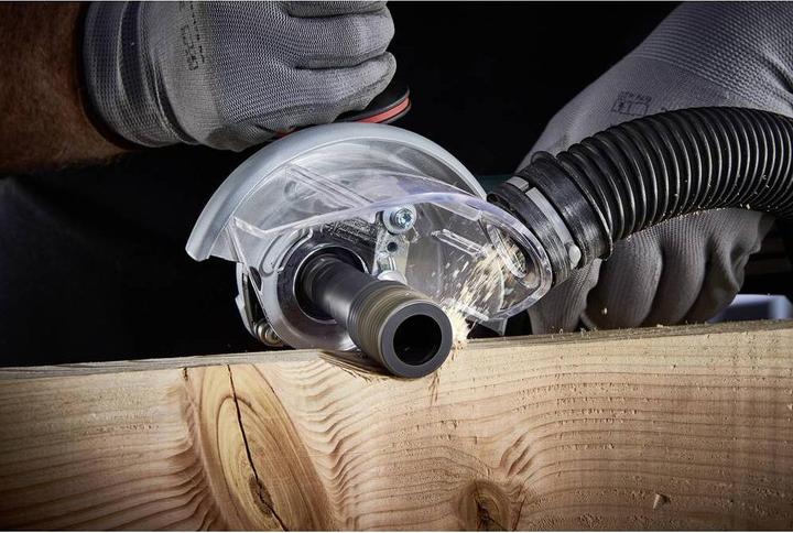 Actual product image wolfcraft 1 woodworking set for angle grinder 4 pcs