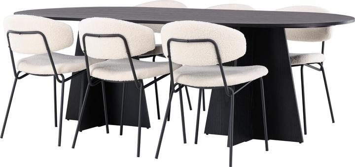 Image du produit Venture Home Bootcut Oval, Chico (230 x 115 x 76 cm)