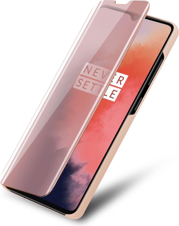 Actual product image Cadorabo Book Smart View Mirror Cover (OnePlus 7T)