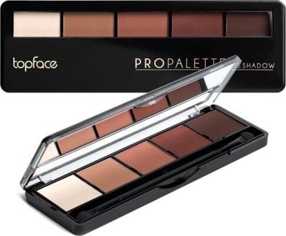 Actual product image Konjac Sponge TOPFACE Pro Palette Eyeshadow paleta cieni do powiek 018 8g