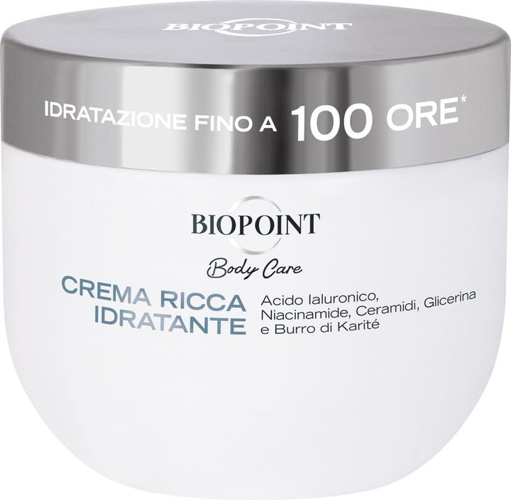 Biopoint Crema Corpo Ricca Idratante (Body cream, 400 ml)