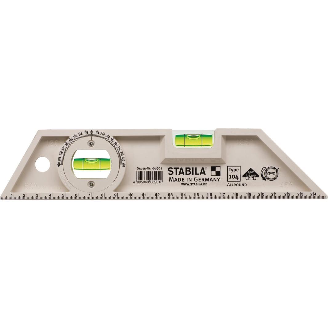 Thumbnail - Stabila, Wasserwaage, Wasserwaage Type 104 ALLROUND (25 cm)