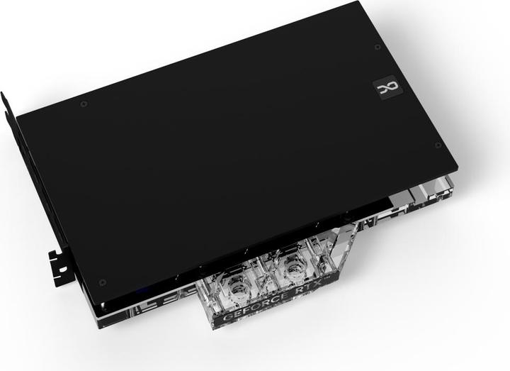 Immagine prodotto Alphacool Ice Block Aurora Acrylic RTX 4080 Strix con piastra posteriore
