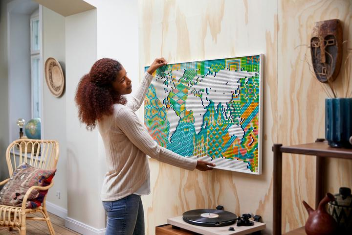 Image du produit LEGO Carte du monde (31203, LEGO Art, LEGO difficiles à trouver)