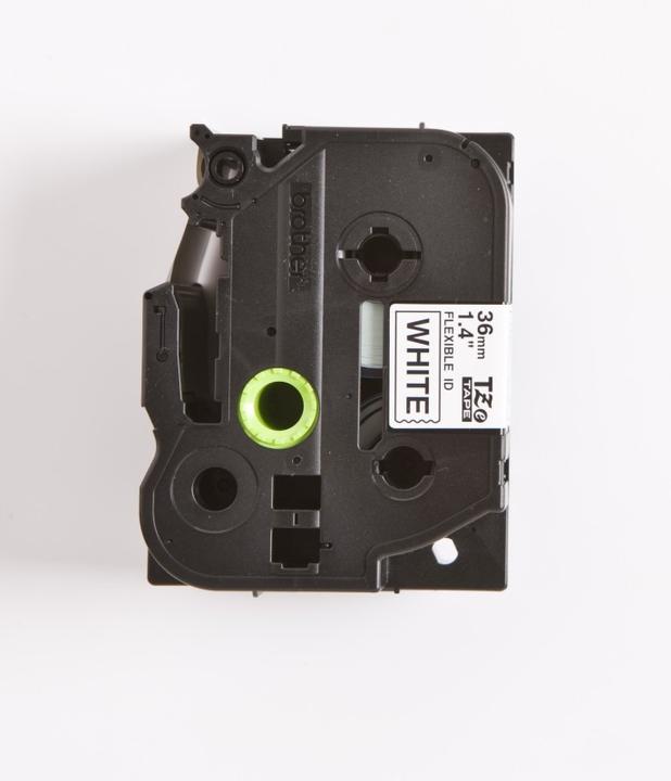 Produktbild Brother Flexitape lamin. schwarz/weiss TZe-FX261 zu PT-550 (4 cm, Schwarz)
