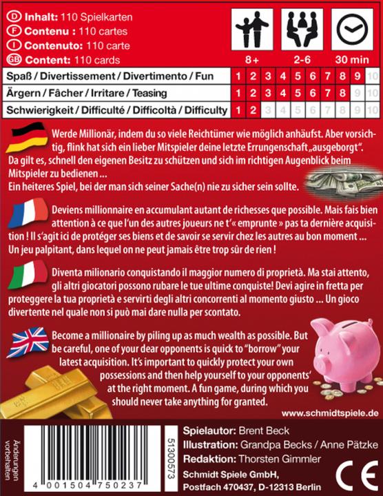 Produktbild Schmidt Spiele Big Deal (2 - 6 Spieler)