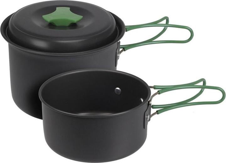 Redcliffs Anodized aluminum saucepans ø13 x 9 cm /ø12 x 6 cm
