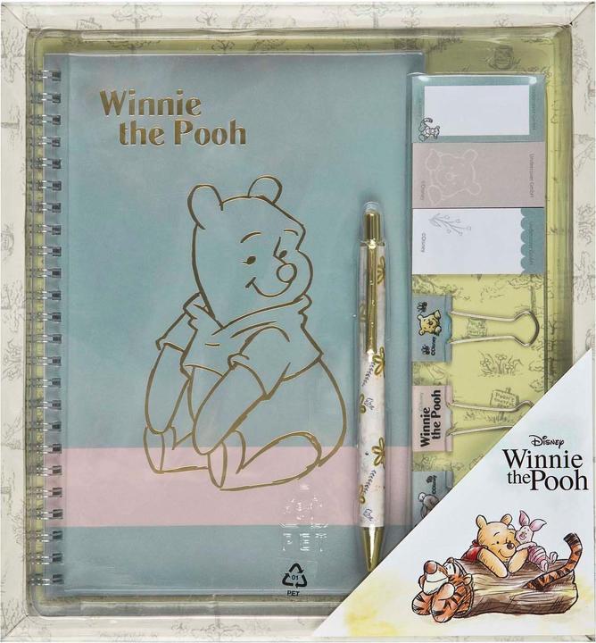 Produktbild Undercover Winnie Puuh Notizbuch-Set – 8-teilig