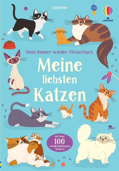 Produktbild Mein Immer-wieder-Stickerbuch: Meine liebsten Katzen