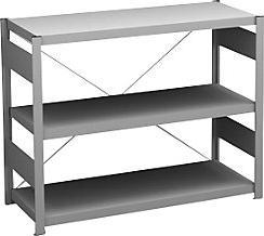 Actual product image kaiserkraft Sideboard plug-in shelf, galvanized