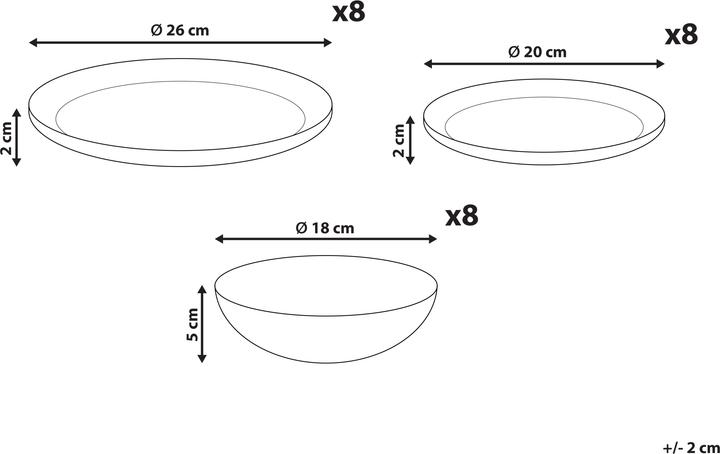 Produktbild Beliani Hops (24 Stk.)
