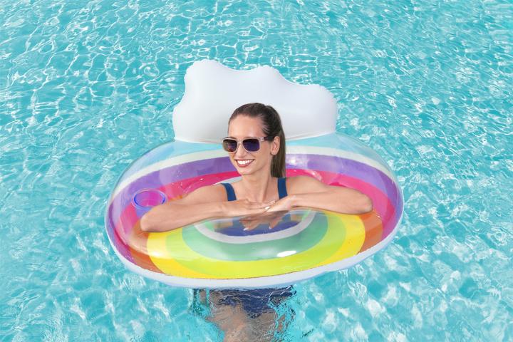 Immagine prodotto Bestway Pripučiamas plaukimo žiedas 107 cm Rainbow 43647