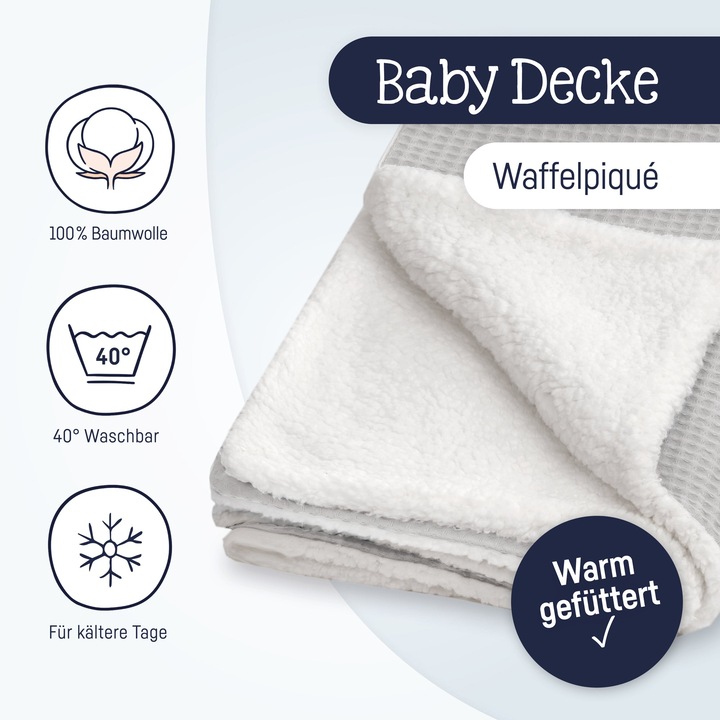 Actual product image Julius Zöllner Winter blanket (70 x 100 cm)