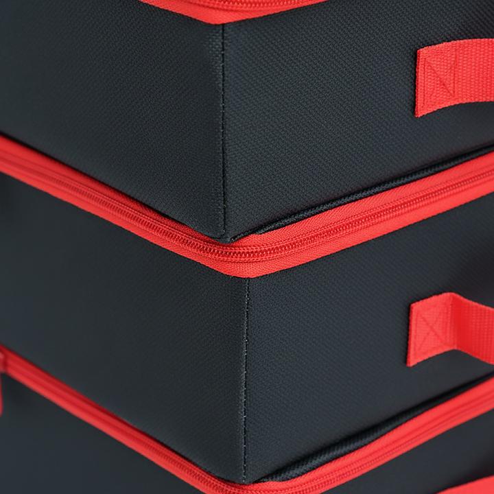 Actual product image Relaxdays 4x Weihnachtskugel-Aufbewahrungsbox (33 cm, 4x)