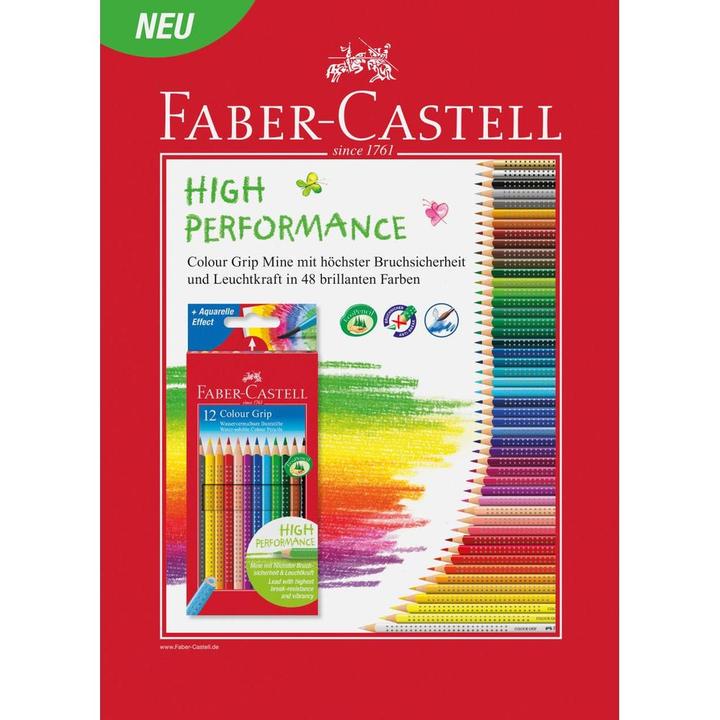 Image du produit Faber-Castell poignée de couleur (36x)