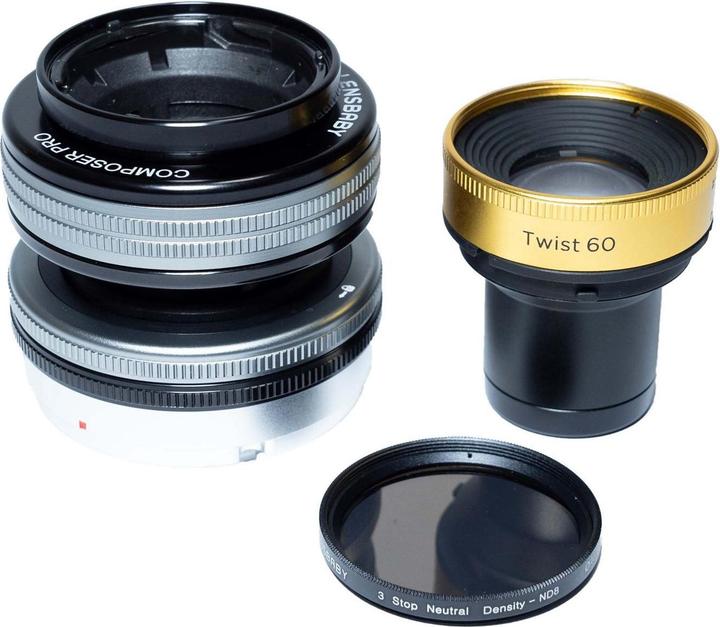 Produktbild Lensbaby Composer Pro II w/Twist 60 Optic +ND Filter for Nikon F Mount (Nikon F)