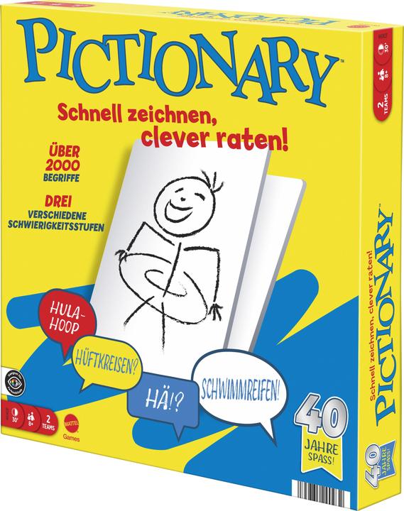 Productafbeelding Mattel Games Pictionary (Duits)