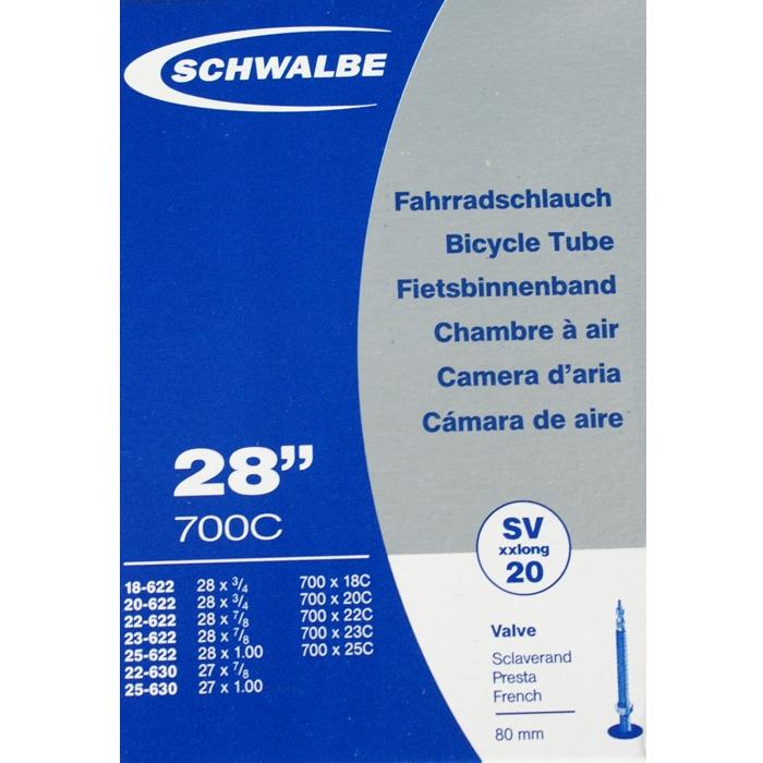Schwalbe, Veloschlauch, (Presta (SV), 28