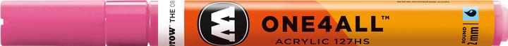 Actual product image Molotow Permanent marker One4All 127 HS refillable 2mm neon pink (Neon pink, 2 mm, 1 x)