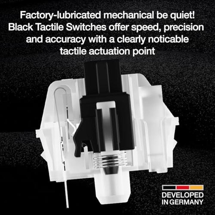 Produktbild be quiet! Light Mount Silent Tactile US ANSI (US, Kabelgebunden)