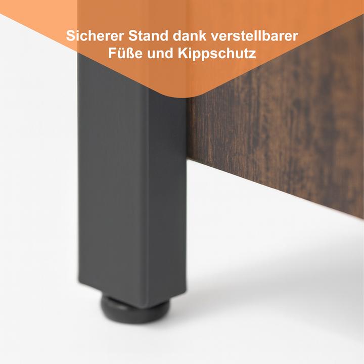 Produktbild Relaxdays Küchenschrank (110 x 33 x 75 cm)