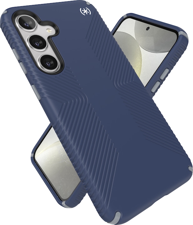 Produktbild speck Presidio2 Grip - Samsung Galaxy S24+ Hülle (Küstenblau / Staubgrau) (Samsung Galaxy S24+)