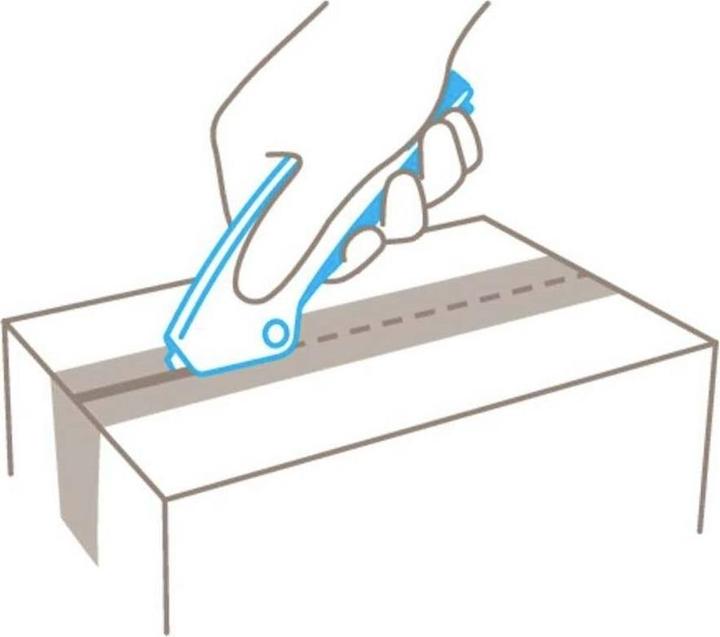 Produktbild Martor Sicherheitsmesser SECUNORM MIZAR NR. 1250019, 1 im Einzelkarton (Cutter)