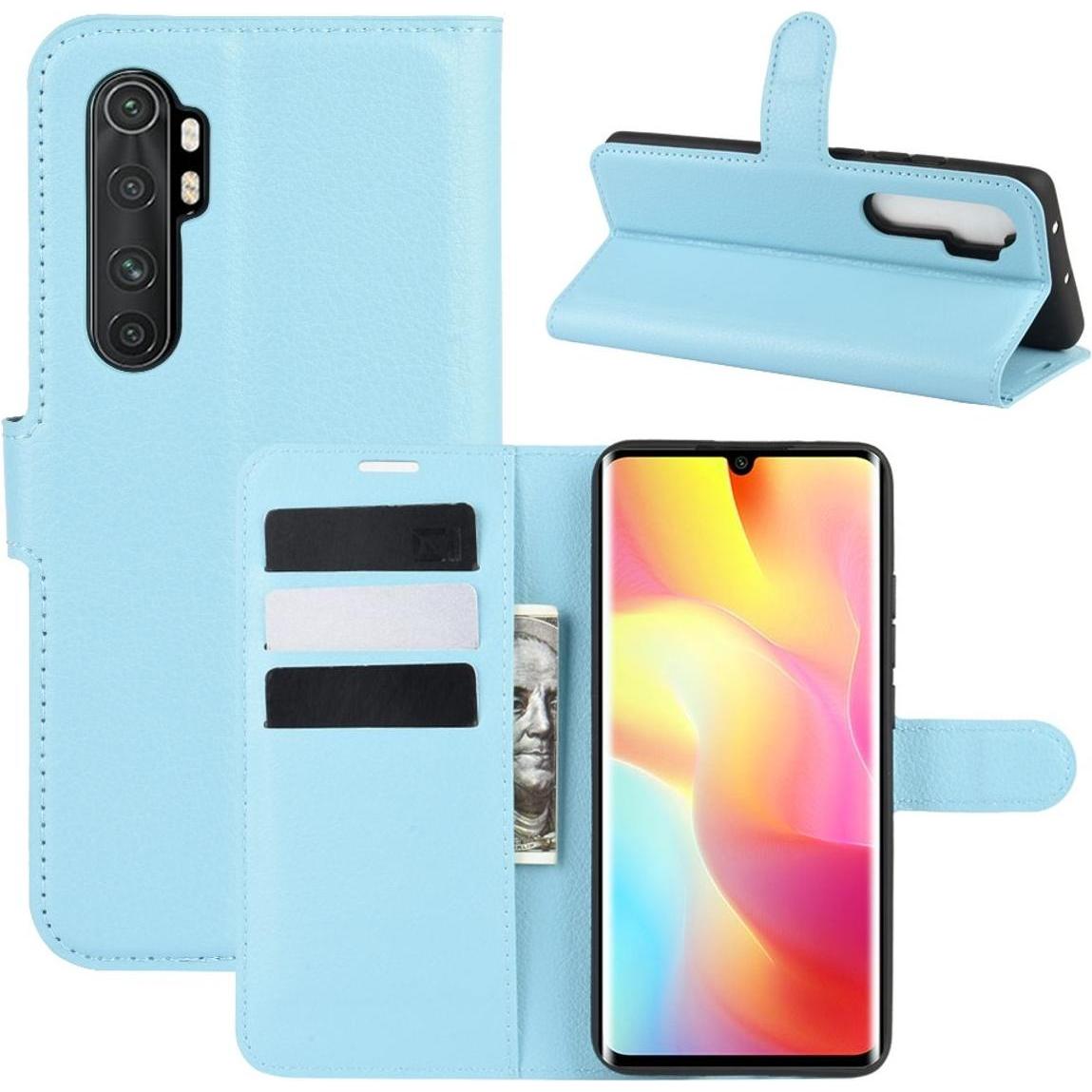 Thumbnail - König Design Hülle Handy Schutz für Xiaomi Mi Note 10 Lite Case Cover Tasche Etui Bumper Blau (Xiaomi Mi Note 10 Lite), ...