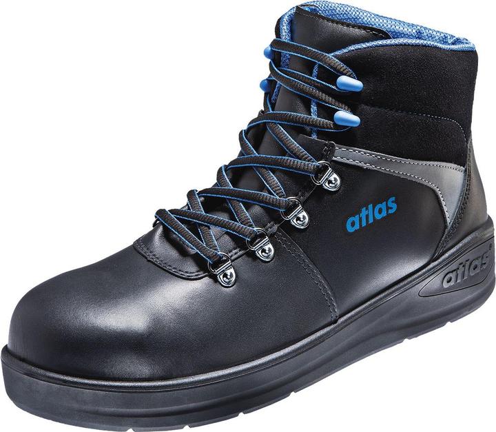 Actual product image Atlas ankle-high safety shoe ThermoTech 800 blue size 40 width 10 (S3, 40)