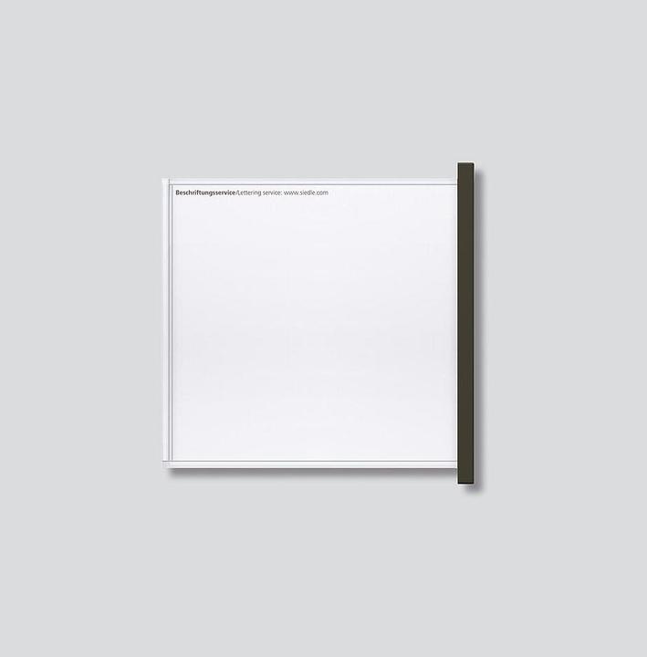 Actual product image Siedle SIE IM 611-0 GM Info cassette, graphite brown metallic