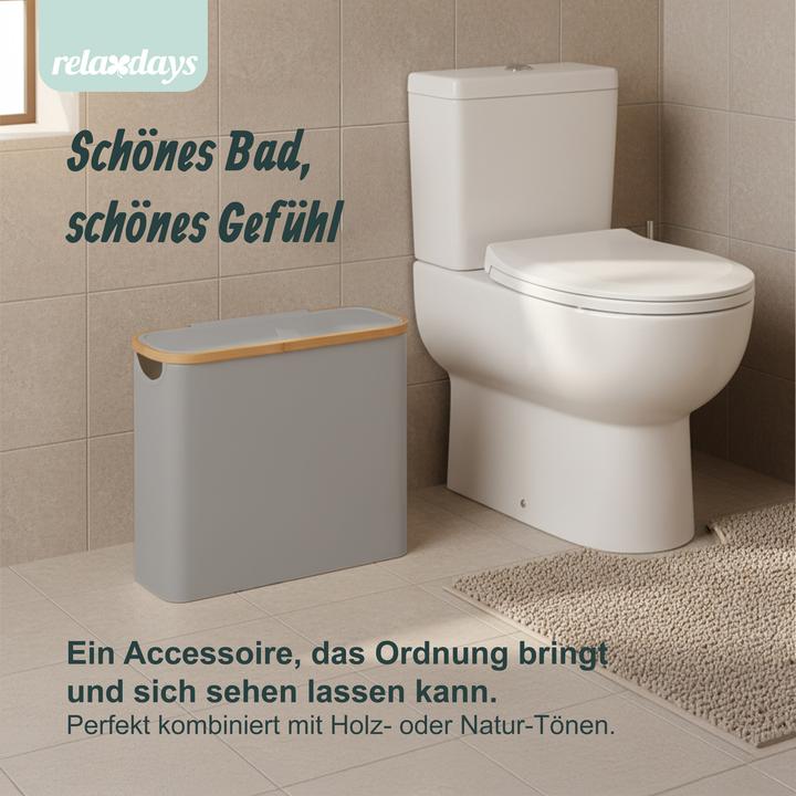 Actual product image Relaxdays Toilet roll storage