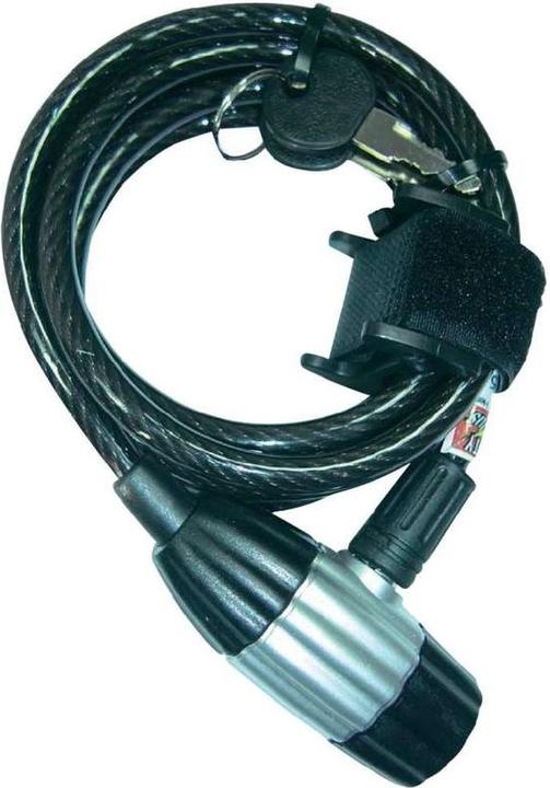 Actual product image Security Plus Cable lock SK 55 Black Sch (180 cm)
