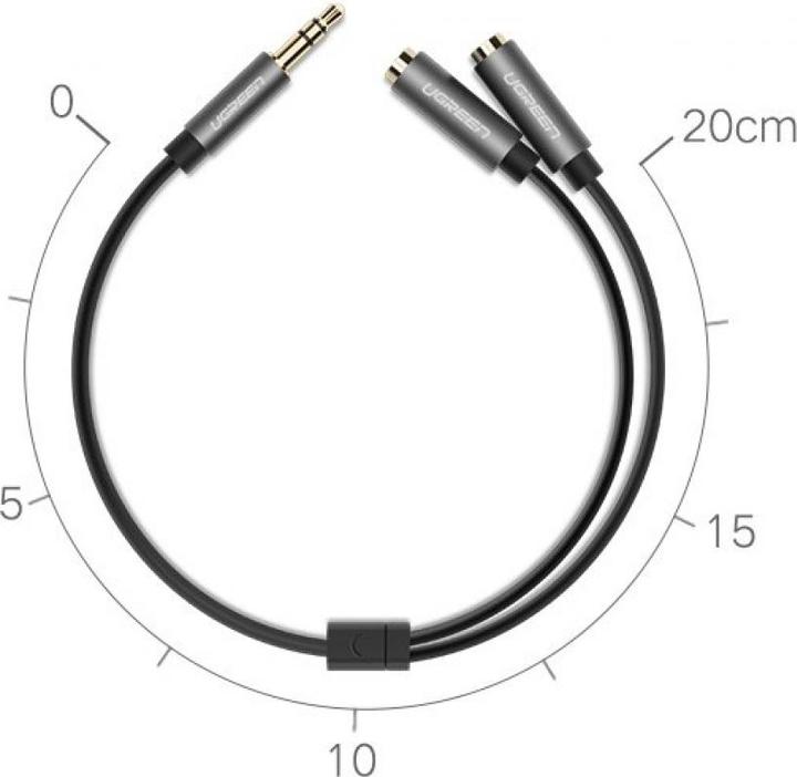 Actual product image Ugreen 2in1 (0.20 m, 3.5mm jack (AUX))
